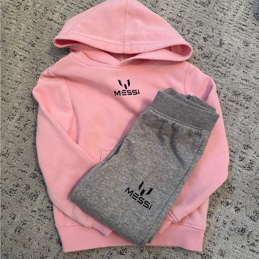 Messi Collection Pink Hoodie